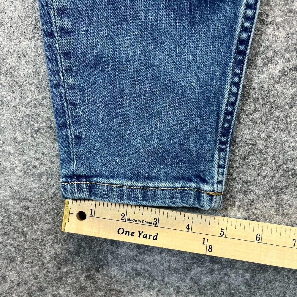 Everlane Jeans Womens Size 28 Skinny Mid Rise Light Blue Stretch Denim‎